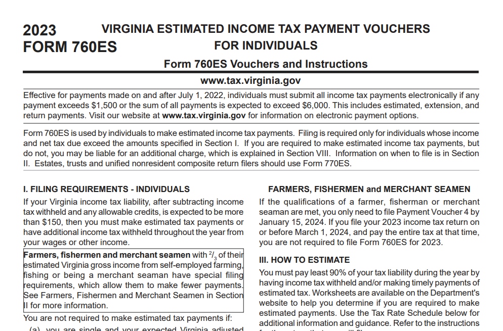 Virginia Tax Rebate 2023