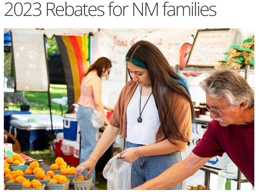 NM Tax Rebate August 2023