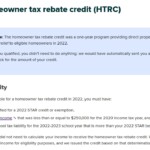 NYS 2023 Homeowner Tax Rebate