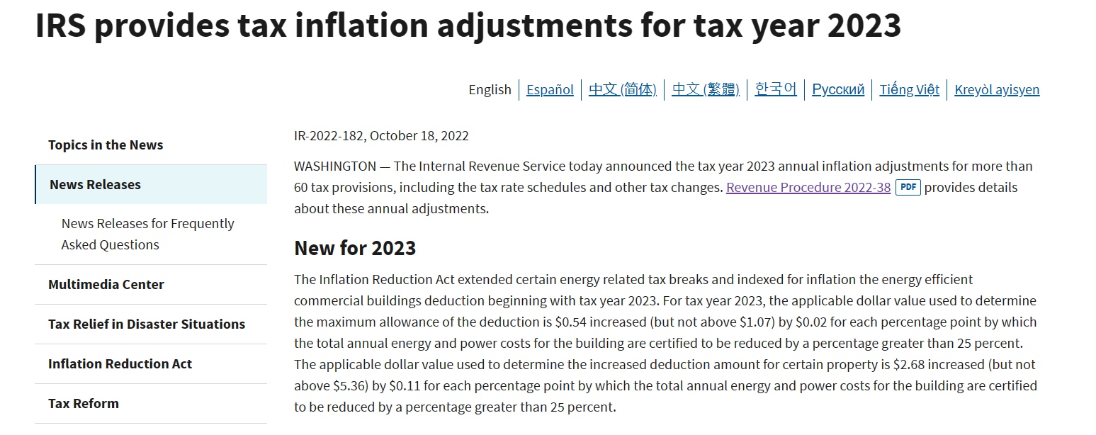 Tax Rebate Checks 2023